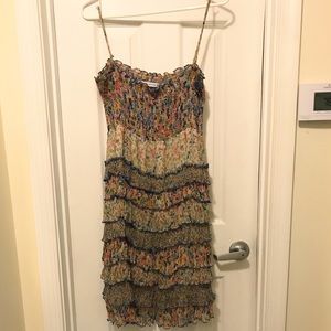 Silk Zara Woman soft, romantic slip dress